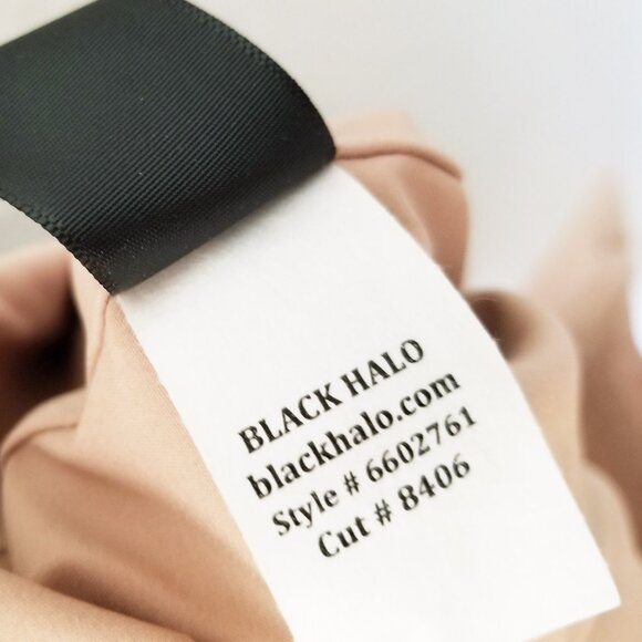 Black Halo Women's Mini Dress in Blush Pink - Picture 9 of 15